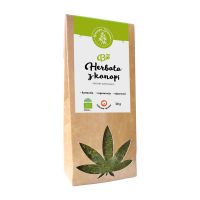 BIO Herbata z konopi z liści i kwiatów
